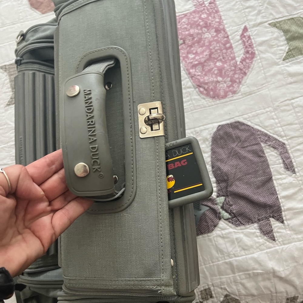 Vintage Mandarina Duck luggage set